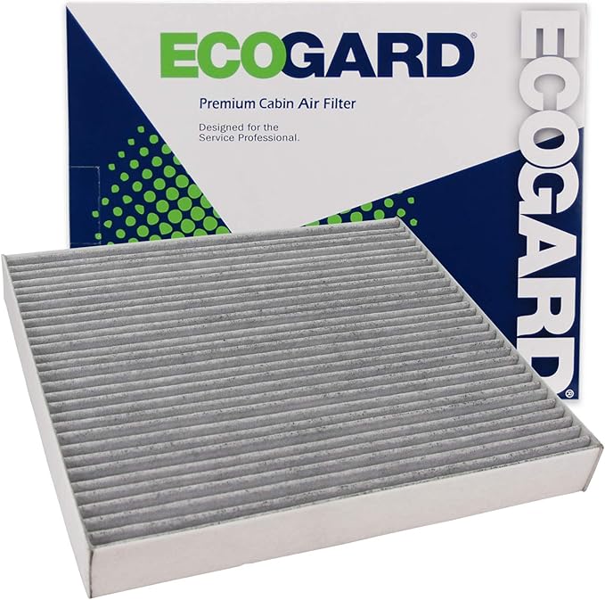 ECOGARD XC11894C Premium Cabin Air Filter with Activated Carbon Fits 2020-2025 Kia Telluride, 2019-2020 Hyundai Santa Fe, 2018-2023 Kia Stinger, 2019-2020 K900