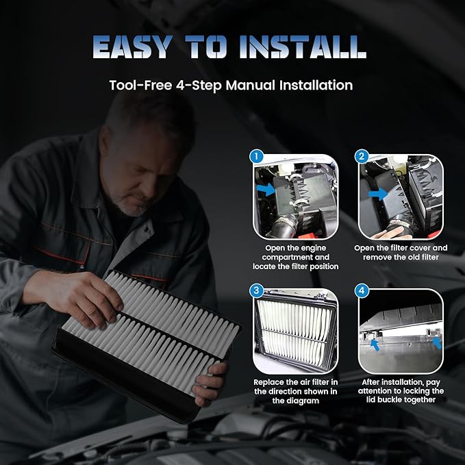 CF12820 Replacement 3 Pack Cabin Air Filter for Hyundai Elantra N Ioniq 5 6 N Kona Electric Santa Cruz Fe Sonata Tucson, Genesis GV60, Replace OE# 97133-L1000, 97133-N9100