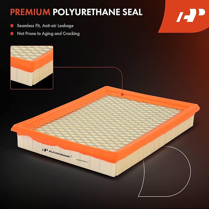 A-Premium Engine Air Filter Compatible with Nissan & Infinit Models - Rogue, Sentra, 300ZX, Juke, FX35, FX37, FX50, M56, Q50, Q60, Q70, Q70L, QX70