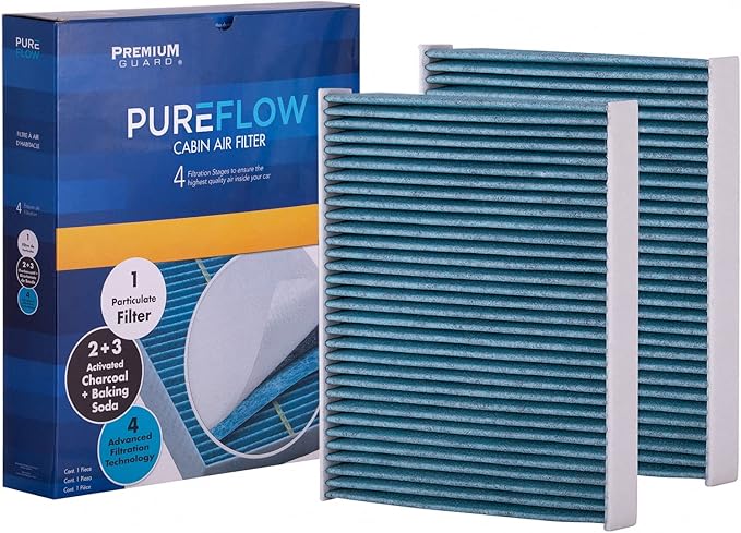 Pureflow Cabin Air Filter PC4329X | Fits 2019-15 BMW Alpina B6 xDrive Gran Coupe, 2018-12 650i