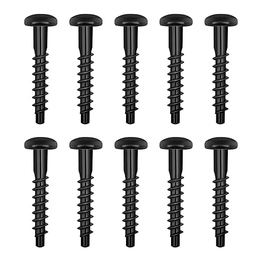 Air Filter Box Screw (10 Pack) BAS01001 Replace for GM 11611199 Compatible with Chevrolet, Buick, Cadillac, GMC Air Box Cleaner Intake Retainer Screw