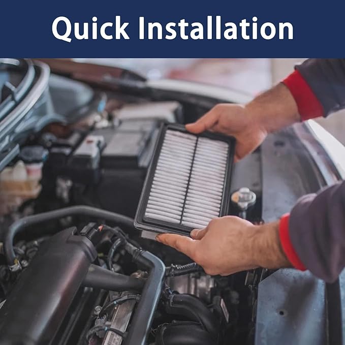 Engine Air Filter Compatible with Hyundai Palisade 2020-2024,Santa Fe 2019-2020 & Kia Sorento 2015-2021, Sedona 2015-2021, Telluride 2020-2024, Replace CA11943 28113A9100