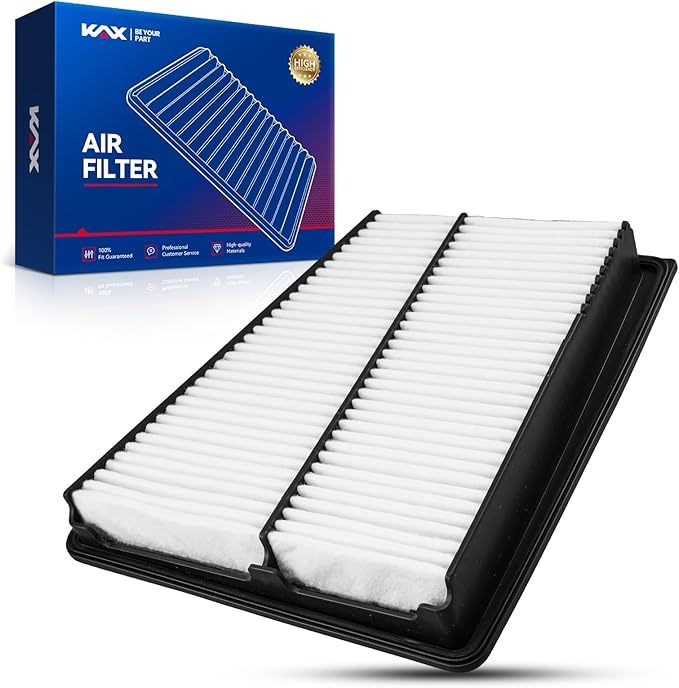 KAX Engine Air Filter, CA10661 Replacement for Hyundai Genesis 2009-2014, Equus 2011-2016, Kia K900 2015-2017, Advanced Air Filter Media, Increased Acceleration