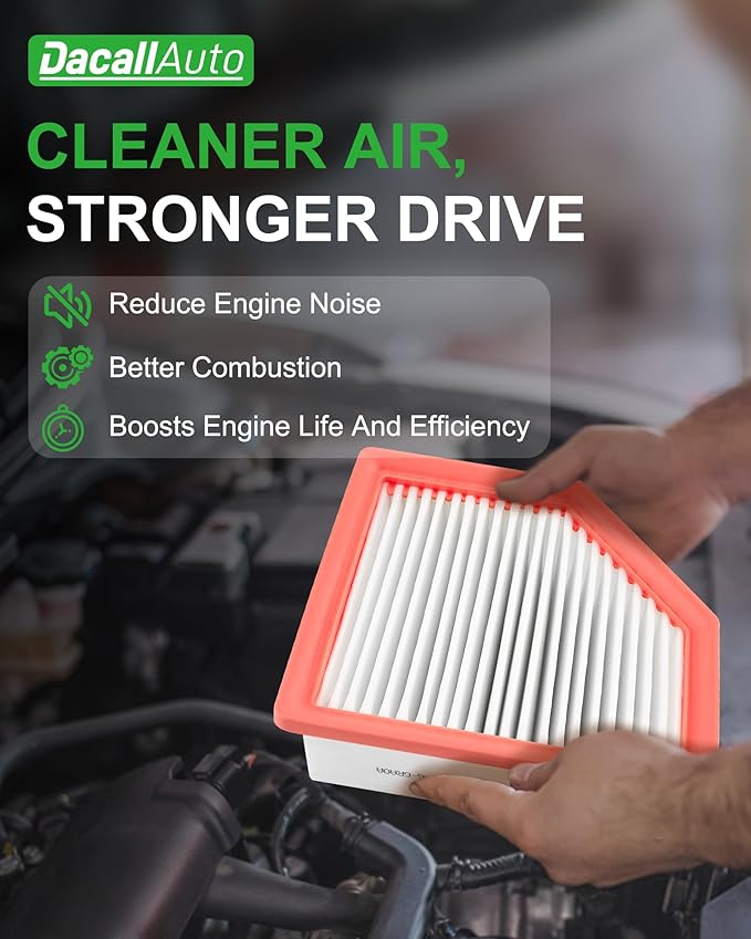Activated Carbon Cabin & Engine Air Filter Set fit for Nissan Rogue I4-2.5L (2021–2023), Rogue L3-1.5L (2022-2025) Replace Part NO. 27277-6RC0A 16546-6RA0A