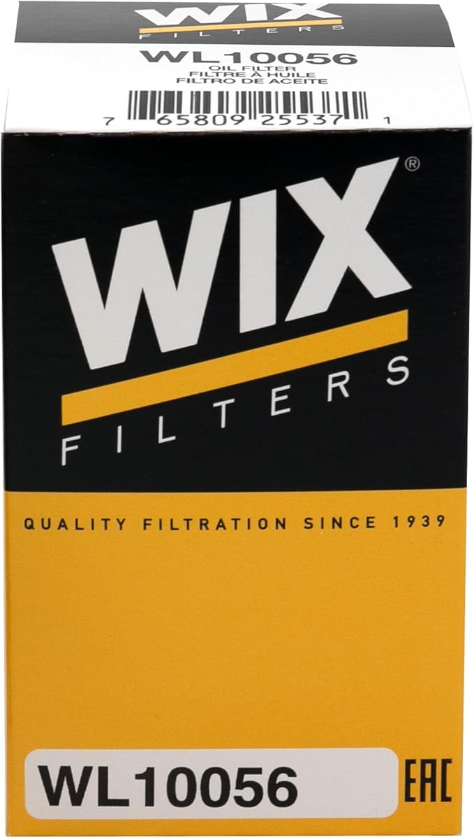 WIX WL10056 Oil Filter Replacement, Built for Synthetic and High Mileage Oil - Compatible With Audi, Volkswagen (14-19)