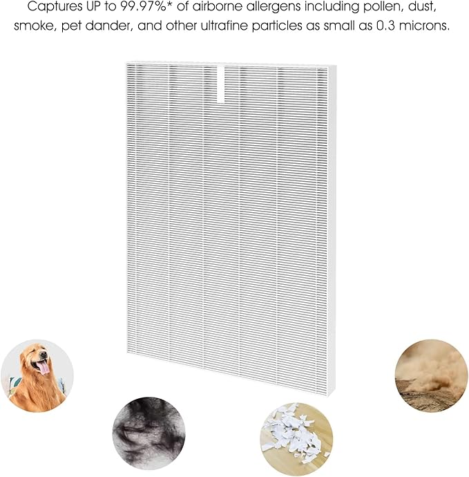 HR900 Replacement Filter 3 Pack Compatible with Winix HR900 Ultimate Pet Air Purifier, H13 True Hepa Fil ter Part Number 1712-0093-00 FilterT (3 Pack HEPA)