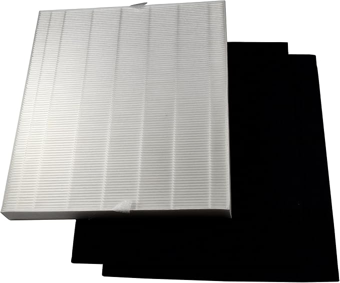 HQRP AP-1512HH Replacement Filter Compatible with Coway Airmega AP1512HH Mighty, AP-1518R Airmega 200M Air Purifier, Part 3304899, 2 Pleated Filter + 4 Activated Carbon Pre-Filters