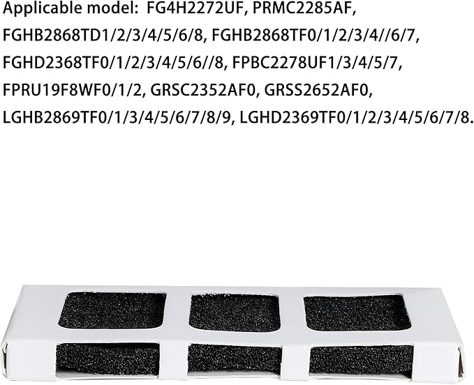 Paultra2 Refrigerator Air Filter Replace for Frigidaire FG4H2272UF, FGHB2868TF7, FGHD2368TF8, GRSC2352AF0, PRMC2285AF, LGHB2869TF3/5/8/9, FPBC2278UF7 and More Models (3PACK)