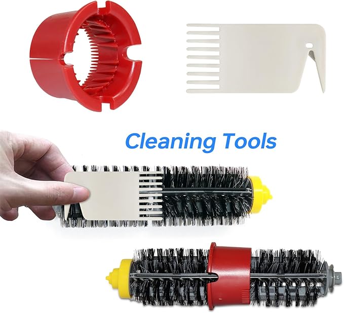 Replacement Parts Accessories Kit for iRobot Roomba 600 Series 694 675 692 690 680 650 660 620 665 695 651 614 & 500 Series 595 585 564, 6 Filter, 6 Side Brush, 3 Bristle and Beater Brush Set