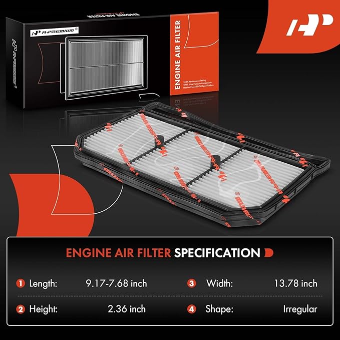 A-Premium Engine Air Filter Compatible with Hyundai Elantra 2021 2022 2023 1.6L