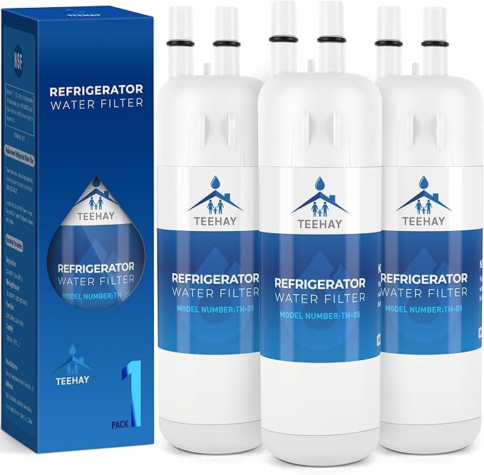 W10295370A Water Filter Replacement, Compatible with Whirlpool EDR1RXD1, EDR1RXD1B, EveryDrop Filter 1, W10295370, Whirlpool WHR1RXD1, KitchenAid KAD1RXD1, P8RFWB2L, P8WB2L, 3 Pack