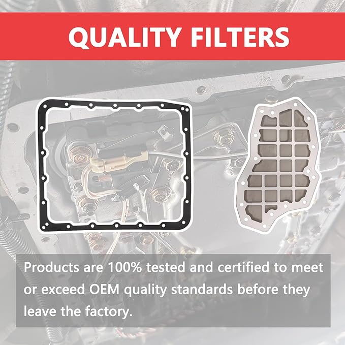 31728-97X00 Automatic Transmission Filter Oil Strainer Compatible with Nissan Xterra TITAN Pathfinder NV3500 NV2500 Frontier Armada 350Z Infiniti Q45 QX56 M45 M35 G37 G35 FX45 FX35 EX35 462404C000