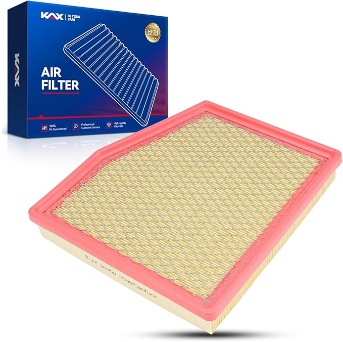 KAX Engine Air Filter, CA12091 Replacement for Chrysler Pacifica 2017 2018 2019 2020 2021 2022 2023 2024 2025 2026, Voyager 2020-2026, Enhanced Filtration & Improved Airflow