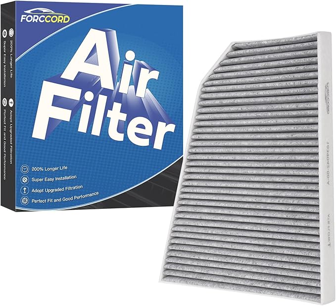 Internal Cabin Air Filter Fits for 2015-2023 2024 2025 2026 Tesla Model X Cabin Filter Replacement 103904200A, 103904200B, PC99459X Car Accessories