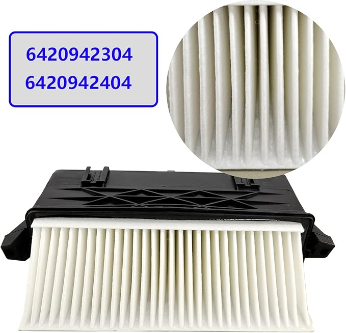 Air Filter Set Fit For Mercedes-Benz ML350 ML320 GL350 GLE350D GLS350D S350 Left & Right Pair Replace 6420940000