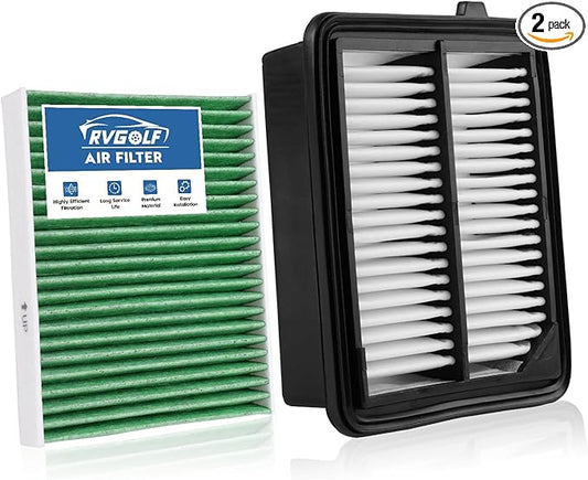 Engine+Cabin Air Filters Set Fit for Hybrid (2014-2015 2017-2022) Accord 2.0L Naturally Aspirated Only, NOT FOR GAS, NOT FOR 1.5L/2.4L/3.5L Air Filter Replace With Activated Carbon# CF10134 CA11399