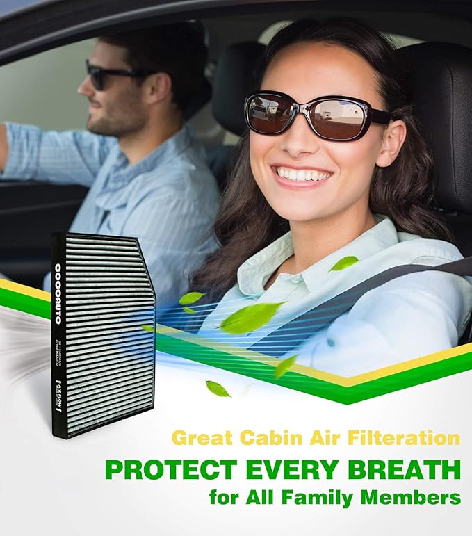 Cabin Air Filter for BMW X3 (2018-2024), 330i/330e/M340i (2019-2026), 430i/M440i (2021-2026), X4 Z4 (2019-2026), 230i (2022-26), M3/M4/i4/GR Supra (2020-26), 64119382885 CAF15031C