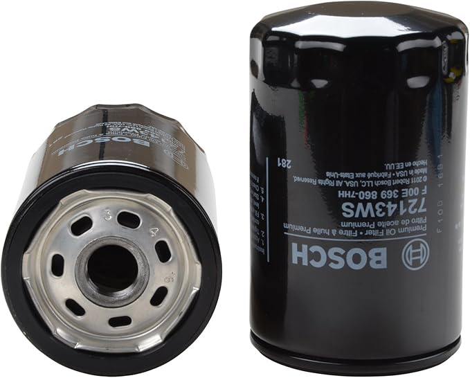 BOSCH 72143WS Workshop Engine Oil Filter - Compatible with Select Chrysler, Dodge, Ford, Jaguar, Jeep, Mazda, Mercury, MG, Mitsubishi, Lincoln