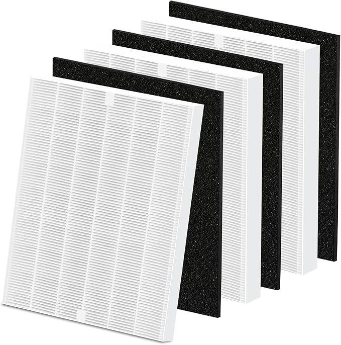 3 Pack+ 3 Carbon Filters AP-1512HH 200M Filter Set Compatible with Coway Airmega AP-1512HH and Airmega 200M air Puri-fier, AP-1512HH-FP, AP-1518R, AP-1519P, Part 3304899