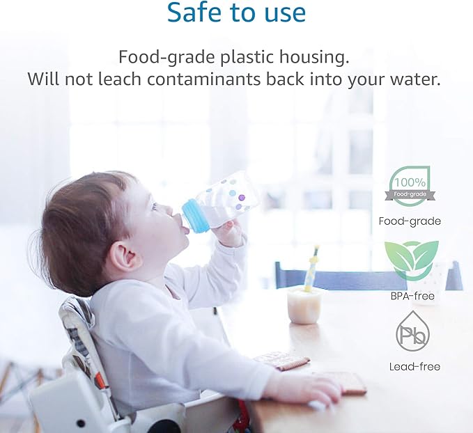 AQUACREST 9001 Under Sink Water Filter, Replacement for Moen 9001 PureTouch, AquaSuite Microtech 9000. Pack of 3, Model No.WF54