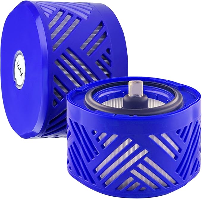 2 Pack Post Motor Filter Replacement Parts Compatible with Dyson V6 Filters Vacuum Cleaner,Accessories Filter for Dyson V6 DC58 DC59 DC62 DC72 DC74 Absolute Animal Motorhead Part attachment