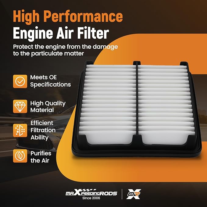 maXpeedingrods CA12088 Engine Air Filter Replacement for Mazda CX-3 L4 2.0L 2016-2022, Replacement for AF5261, A31359, PA99203