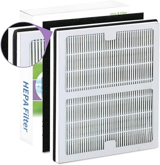 Replacement Idyllis Air Purifier Filter b Compatible with Idylis Air Purifier AC-2125,AC-2126, IAP-10-125, IAPC-40-140, IAP-10-150, IAP-10-05, IAF-H-100B Filter