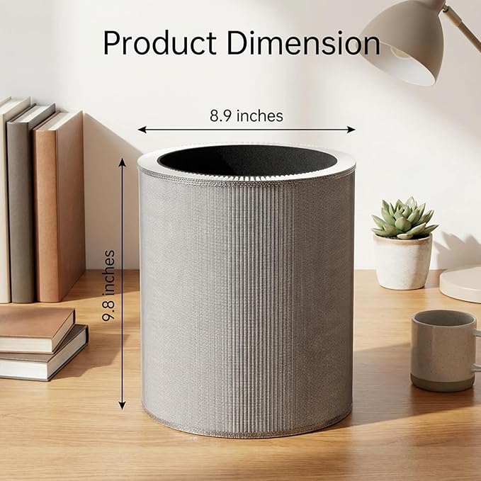 C610 Replacement Filter Z, Compatible with Winix C610 Air Purifier, Compares to Part # 1712-0121-00, 3-in-1 H13 True HEPA Filter and Activated Carbon Filter, 2 Pack