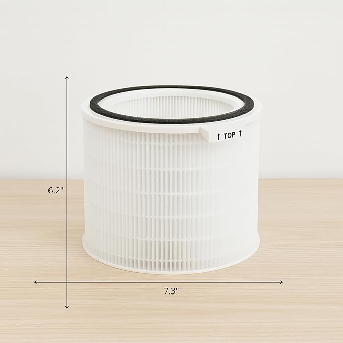 Nispira HPA830 Replacement Filter Compatible with Honeywell HPA830W Air Purifier Part HRFJ830 2 Pack