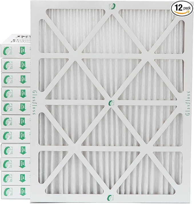 Glasfloss 15 x 20 x 2 MERV 10 Furnace Filter (12 Pack)
