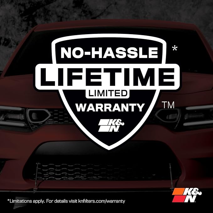 K&N High-Flow Original Lifetime Engine Air Filter: Increase Power: Premium, Washable: Compatible with 2019-2025 BMW: (See Product Description for Select Models) 33-3136