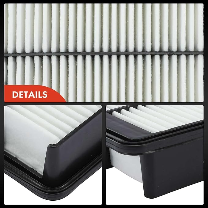 A-Premium Engine Air Filter Compatible with Hyundai Elantra, Elantra GT, Tucson & Kia Forte, Forte5, Sportage, 2010-2018, 1.8L 2.0L 2.4L, Rigid Panel, Replace# 28113-2S000