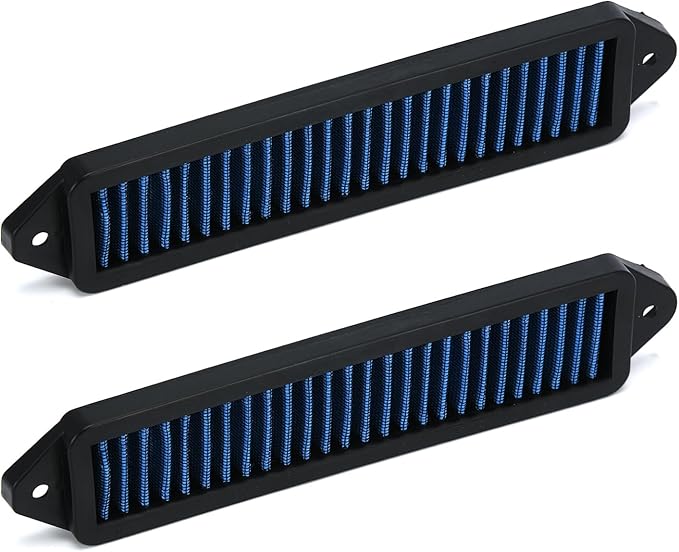 Cabin Air Cowl Filters Compatible with B-MW E chassis E82 E88 E90 E91 E92 E93 X1 335i 135i 328i Blue