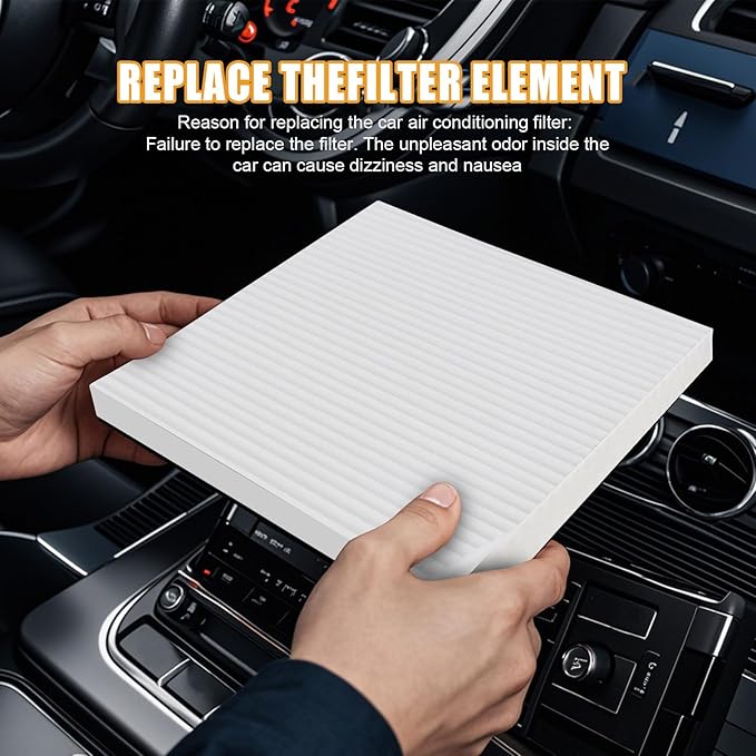 Engine Air Filter Replacement 16546-6RA0A, 27277-6RC0A Cabin Air Filter Combo Set Compatible with Nissan Rogue 2021 2022 2023