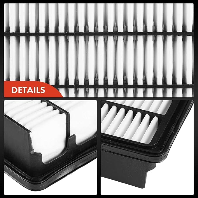 A-Premium Engine Air Filter Compatible with Hyundai Santa Fe 2007 2008 2009, Replace# 61949191