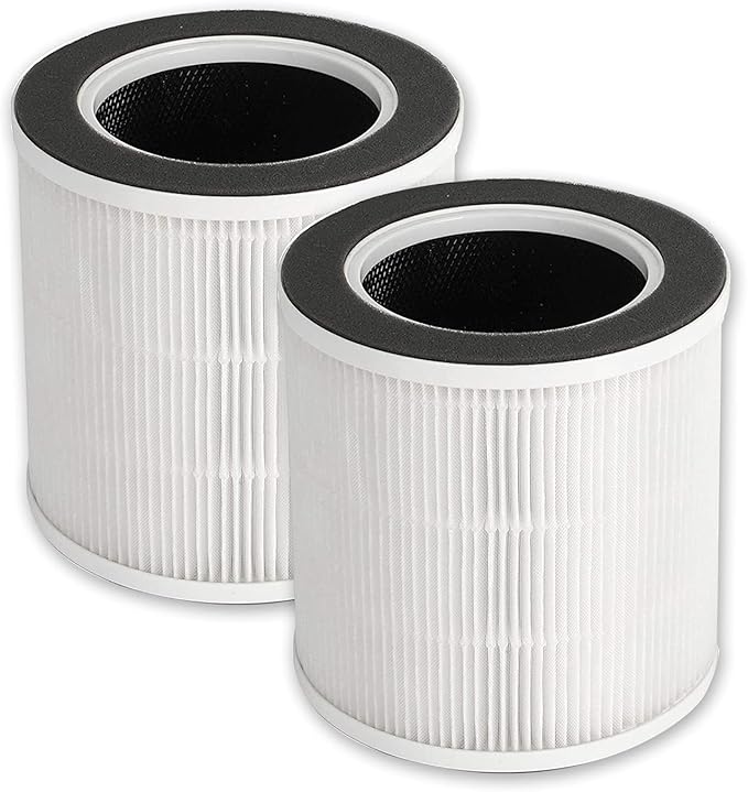 PUREBURG Replacement Filter Compatible with HOKEKI VK-6067B & Ultima Cosa Aria Fresca 300 Air Purifier,2-Pack H13 HEPA Activated carbon 4-Stage Filtration