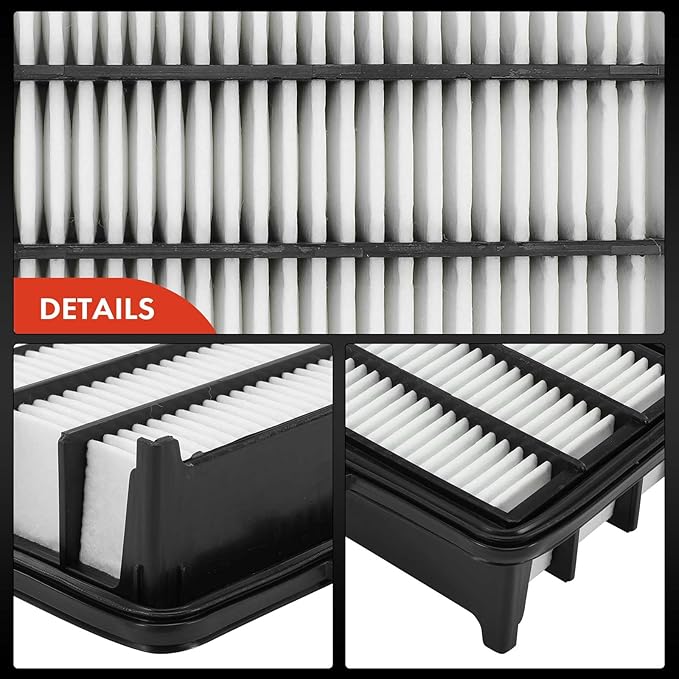 A-Premium 2-PC Engine & Cabin Air Filter with Activated Carbon Compatible with Honda CR-V CRV 2017-2022, Civic 2016-2021 1.5L