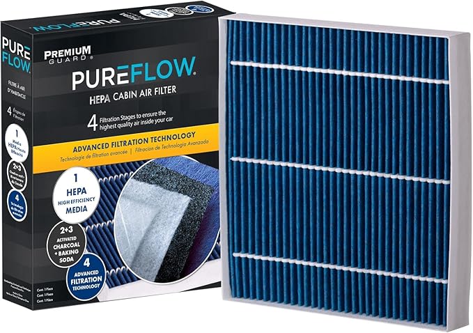 Pureflow HEPA Cabin Air Filter PC99554HX | Fits 2020 2020-22 Hyundai Sonata