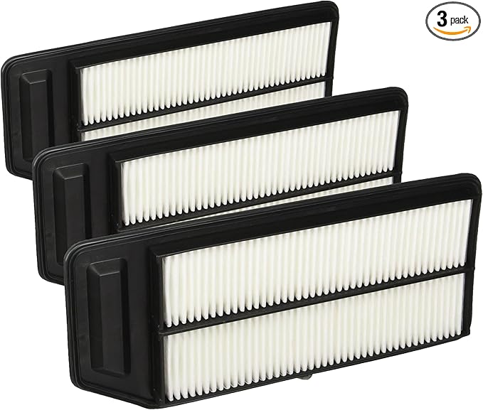 BOSCH 5146WS Workshop Engine Air Filter - Compatible with Select Acura TSX; Honda Accord (Pack of 3)