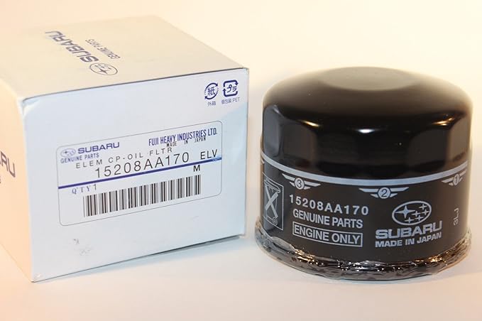 Subaru Oil Filter for 2015-2026 WRX BRZ 2026 Outback WIlderness 2026 Outback Turbo - 15208AA170 - Genuine OEM