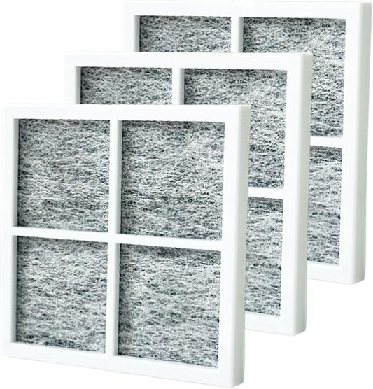 3 Pcs Refrigerator Air Filter Replacement Fit for LG LMXS28626D, LMXS28626S, LPXS30866D, LRFDC2406S, LRFDS3016D, LRFDS3016S