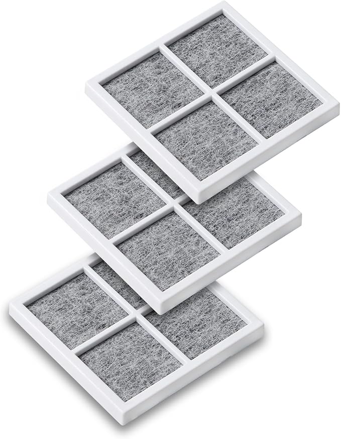 3PCS Refrigerator Air Filter Replacement Compatible with LG Refrigerator Models LRFXS2503S LFX31945ST LRMVC2306D LFXS30796D LFXS26596D LPXS30866D