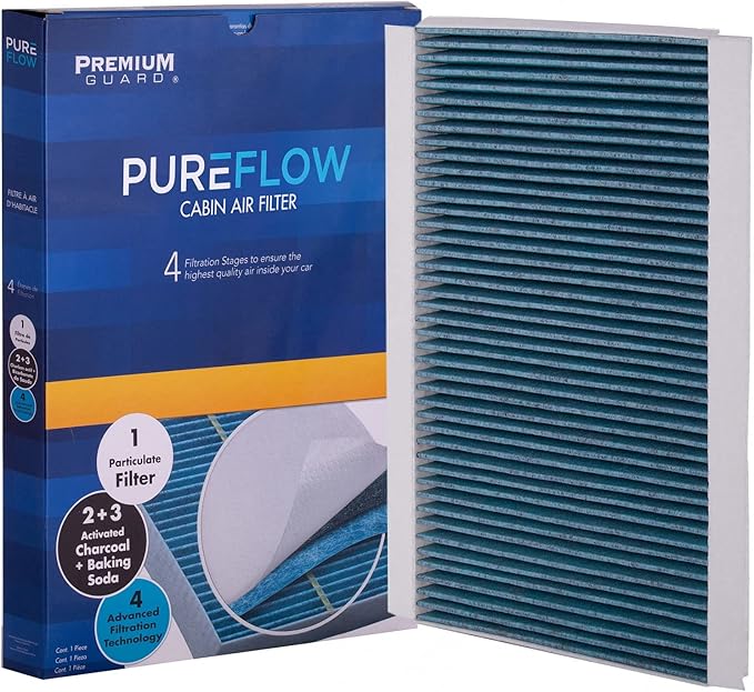 PureFlow Cabin Air Filter PC9366X | Fits 2010-2018 Mercedes-Benz Sprinter 2500, 2007-2019 Sprinter, 2010-2018 Sprinter 3500, 2007-2009 Dodge Sprinter 2500