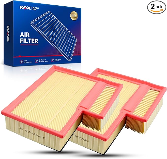 KAX 2-PC Engine Air Filter, CA11946 Replacement for Ford Transit-250 2015-2024, Transit-350 2015-2020 2022-2024, Transit-150 Transit-350 HD 2015-2024