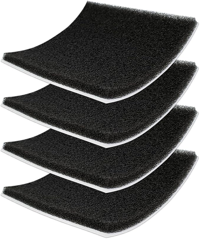 CF-1 HEPA Filters for Kenmore 81002, 20-81002, 86880, 86883, 20-86883, 2086883, 8175084 Canister Vacuum Cleaners, CF1 Foam Filters for Kenmore Sears Progressive, for Panasonic Models, 4 Filters