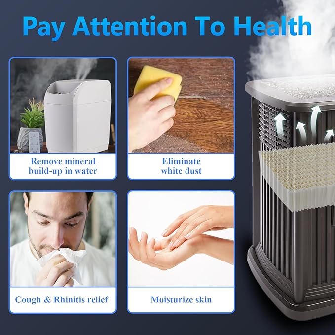 Funmit 1043 Super Humidifier Wick Filter (1 Pack) Replacement for Essick Air AIRCARE EP9500, EP9700, EP9800, EP9R500, EP9R800, 821000, 826000, 826800, 831000 and Bemis Space Saver 800 8000 Humidifiers