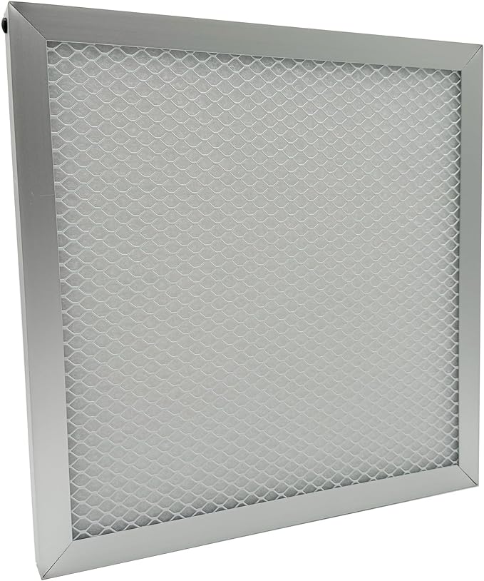 Washable Electrostatic Furnace Air Filter, MERV 8, (10" x 10" x 1") Aluminum Reusable Filter for Furnace, Central AC, and HVAC System