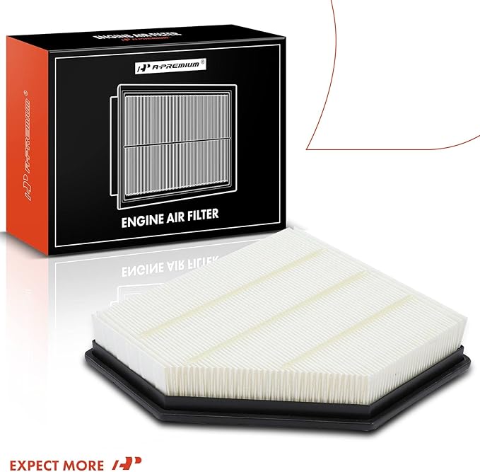 A-Premium Engine Air Filter Compatible with BMW 7-Series 750i, 750i xDrive 2016-2019, Alpina B7 2017-2019, M550i xDrive 2018-2020, X5, X7 2019-2020, V8 4.4L