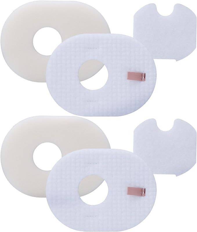 2 Pack Filter Replacement for Shark Rocket Vacuum HV300 HV301 HV300W HV302 HV305 HV310 UV450 Foam & Felt Filter Kit