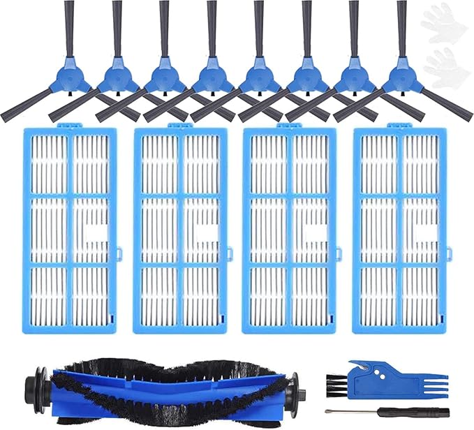 Replacement Parts Accessories Compatible with Goovi 1600PA D380,D382, Coredy R3500 R3500S,R550(R500+),R650,R600,R700,R750,R580,Bagotte BG600, iMartine C800,D900C, DeenKee DK600 Robot Vacuum